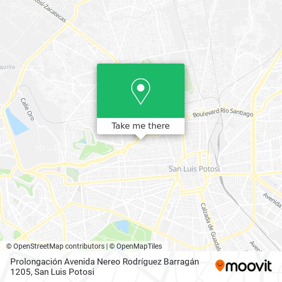 Mapa de Prolongación Avenida Nereo Rodríguez Barragán 1205