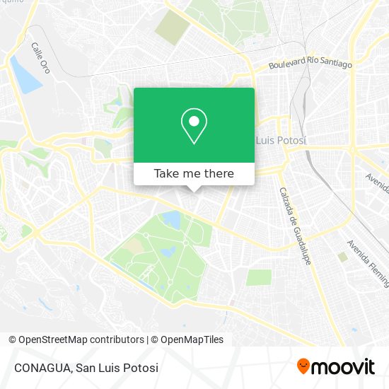 Mapa de CONAGUA