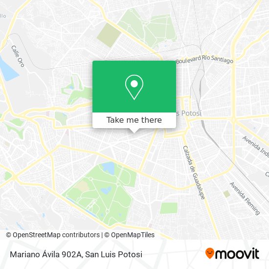 Mariano Ávila 902A map