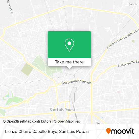 Lienzo Charro Caballo Bayo map