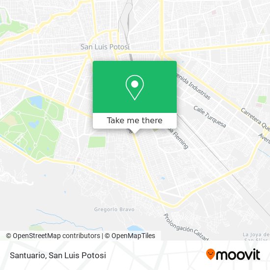 Santuario map