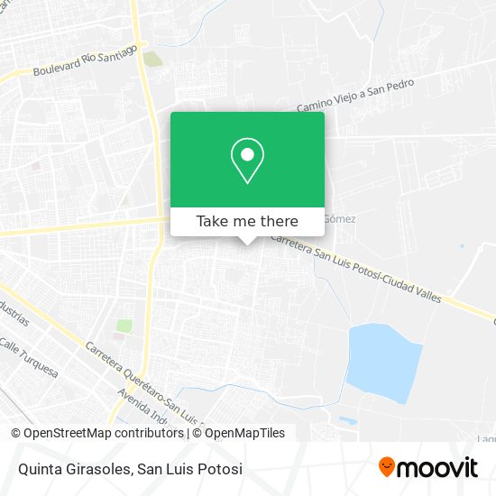 Quinta Girasoles map