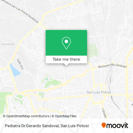 Mapa de Pediatra Dr.Gerardo Sandoval