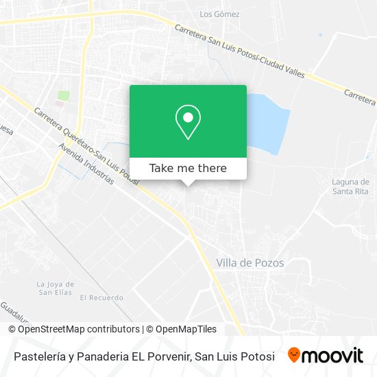 Pastelería y Panaderia EL Porvenir map