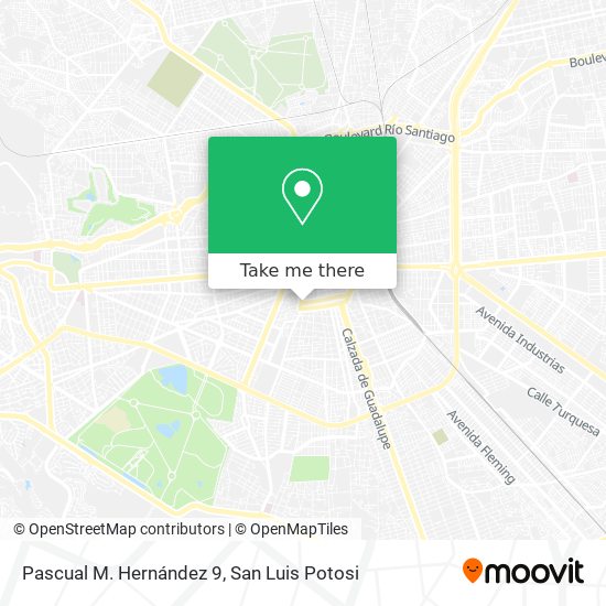 Pascual M. Hernández 9 map