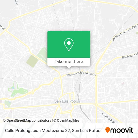 Calle Prolongacion Moctezuma 37 map