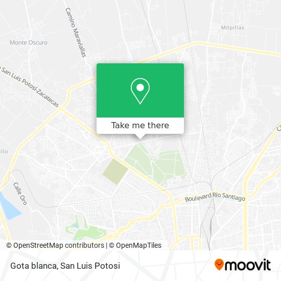 Gota blanca map