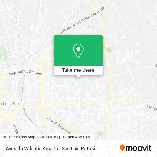 Avenida Valentin Amador map