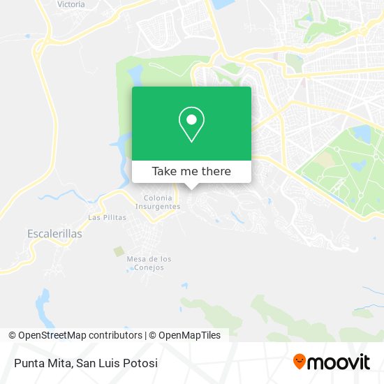 Punta Mita map
