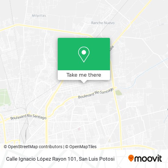 Calle Ignacio López Rayon 101 map