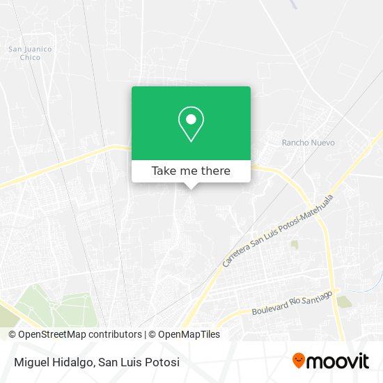 Miguel Hidalgo map