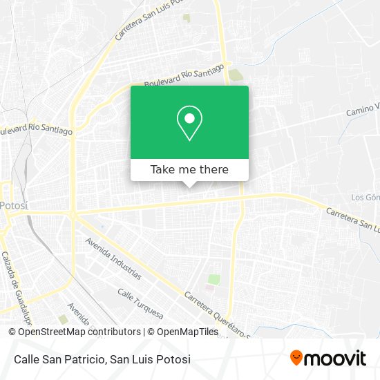 Mapa de Calle San Patricio