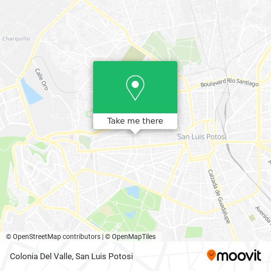 Mapa de Colonia Del Valle