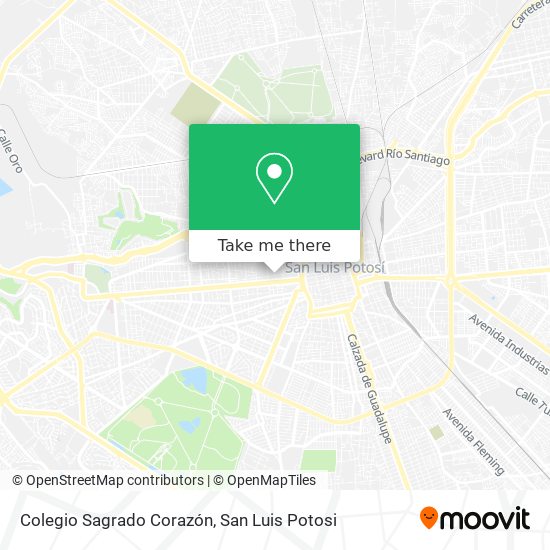 Colegio Sagrado Corazón map