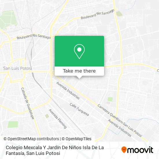 Colegio Mexcala Y Jardín De Niños Isla De La Fantasía map