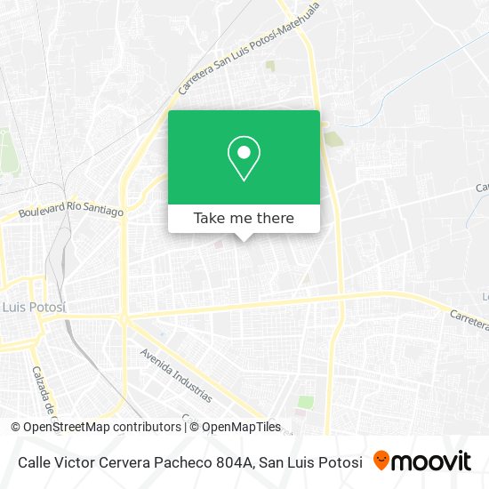 Calle Victor Cervera Pacheco 804A map