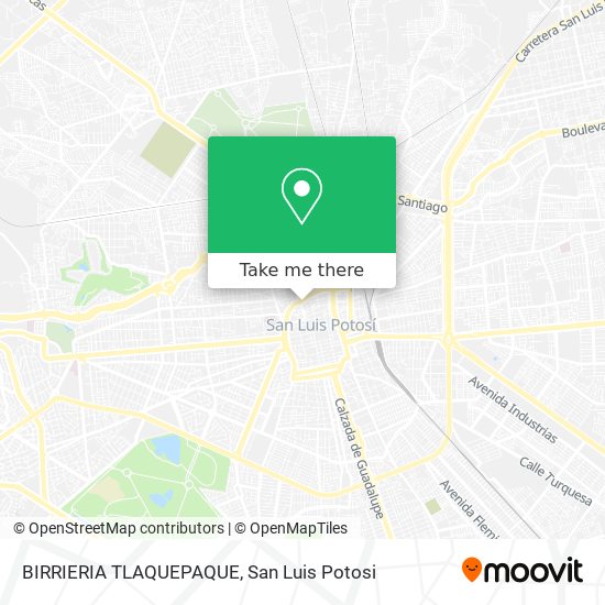 Mapa de BIRRIERIA TLAQUEPAQUE