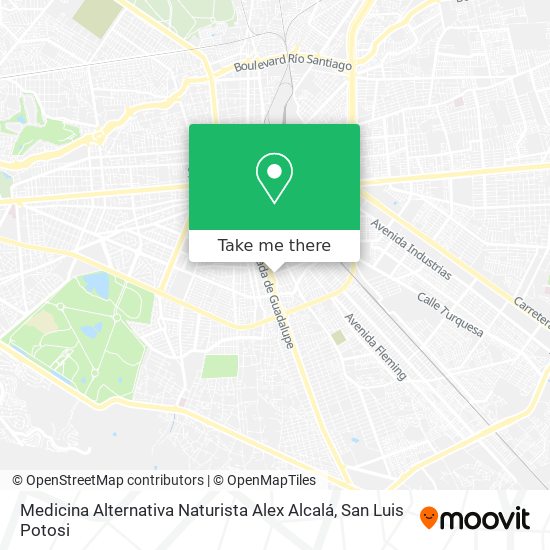 Medicina Alternativa Naturista Alex Alcalá map