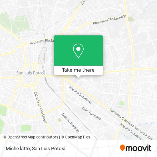 Mapa de Miche latto