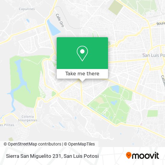 Sierra San Miguelito 231 map