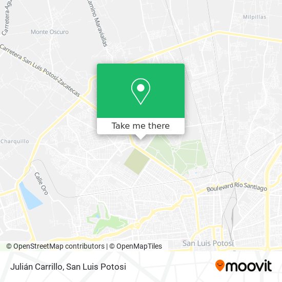 Mapa de Julián Carrillo