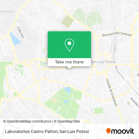 Laboratorios Castro Patton map