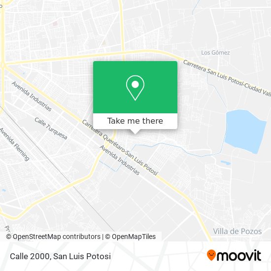 Calle 2000 map