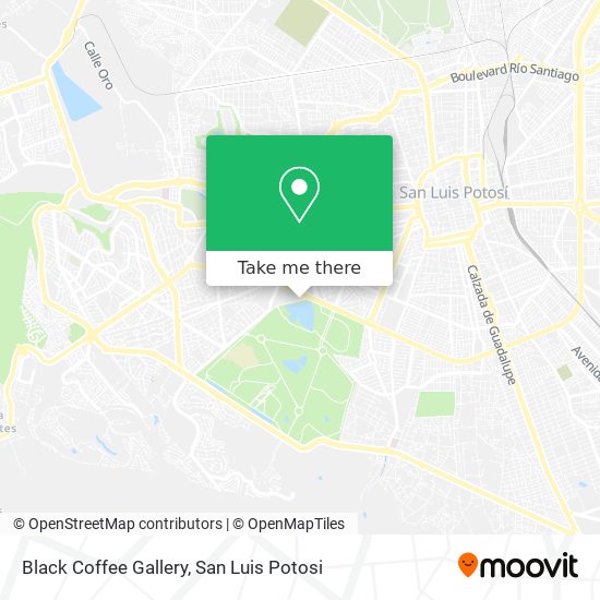 Black Coffee Gallery map