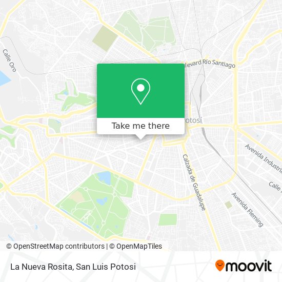 La Nueva Rosita map