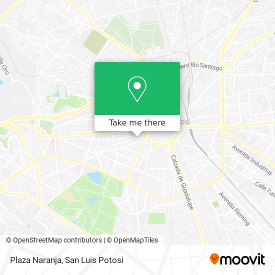 Plaza Naranja map