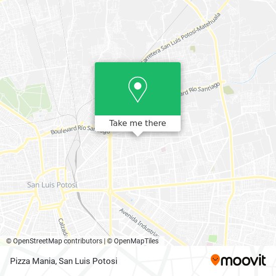 Pizza Mania map