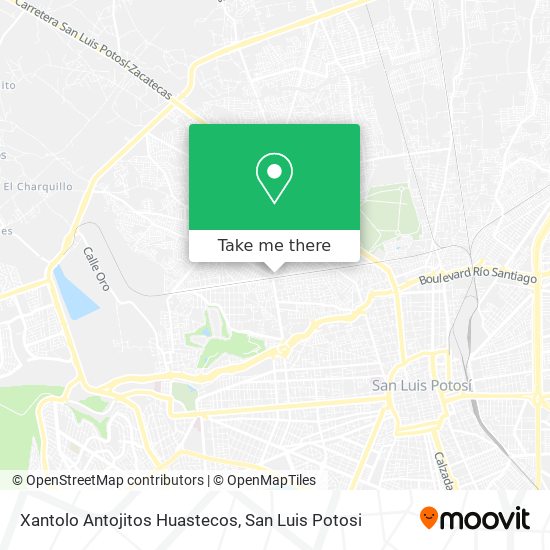 Xantolo Antojitos Huastecos map