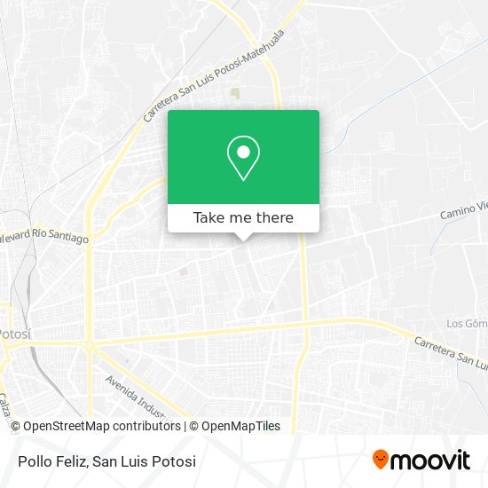 Pollo Feliz map