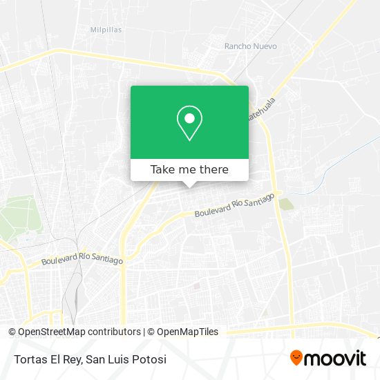 Mapa de Tortas El Rey
