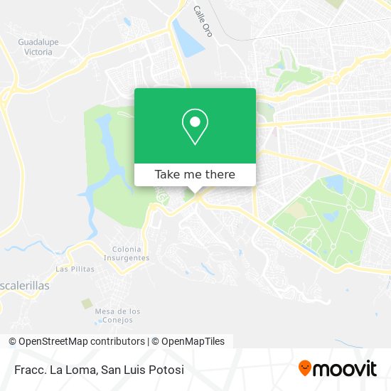 Fracc. La Loma map
