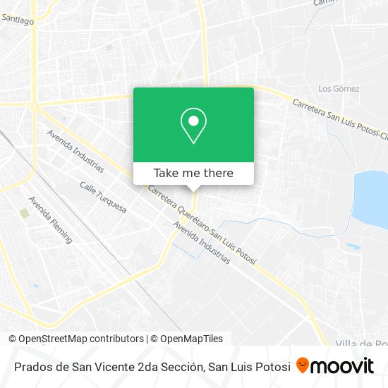 Prados de San Vicente 2da Sección map
