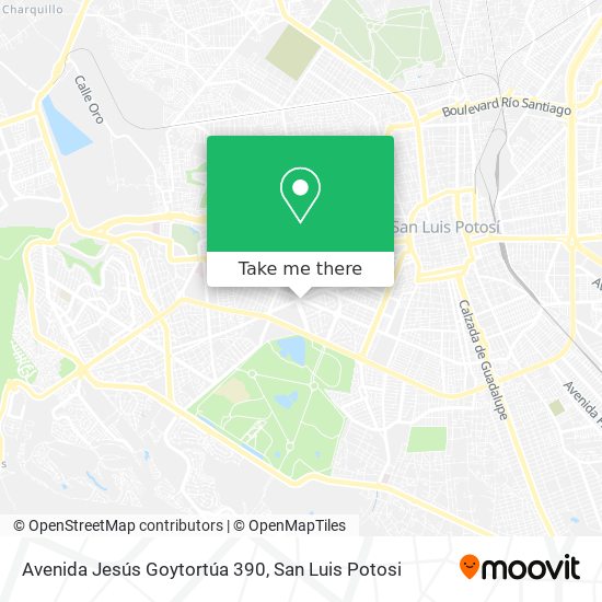 Avenida Jesús Goytortúa 390 map