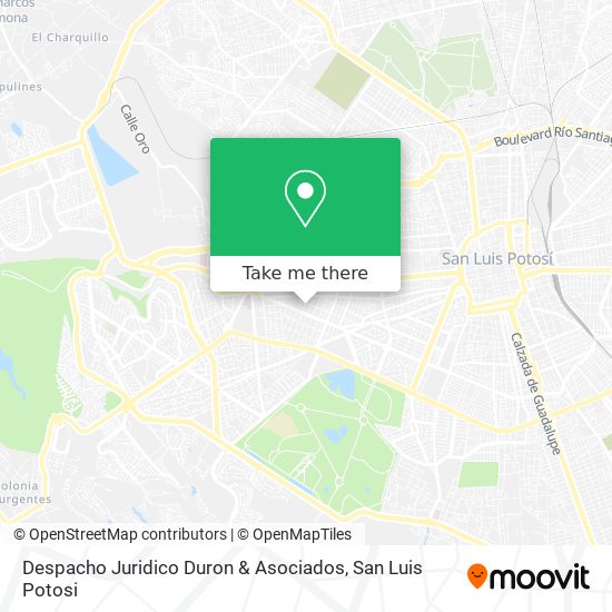Despacho Juridico Duron & Asociados map