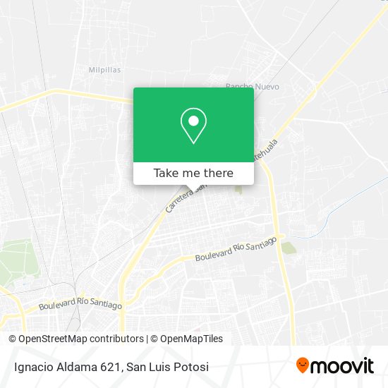 Ignacio Aldama 621 map
