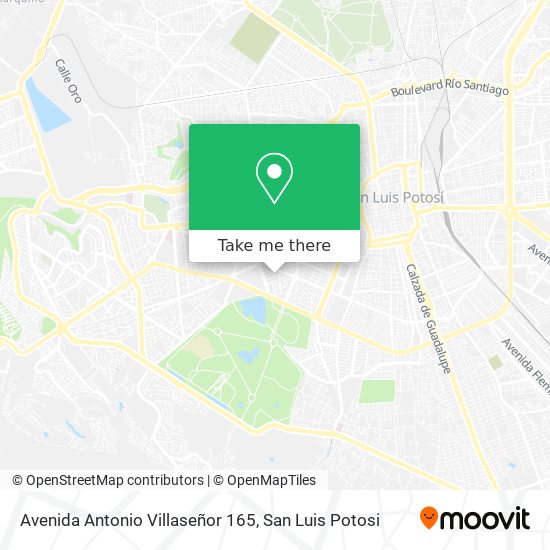 Mapa de Avenida Antonio Villaseñor 165