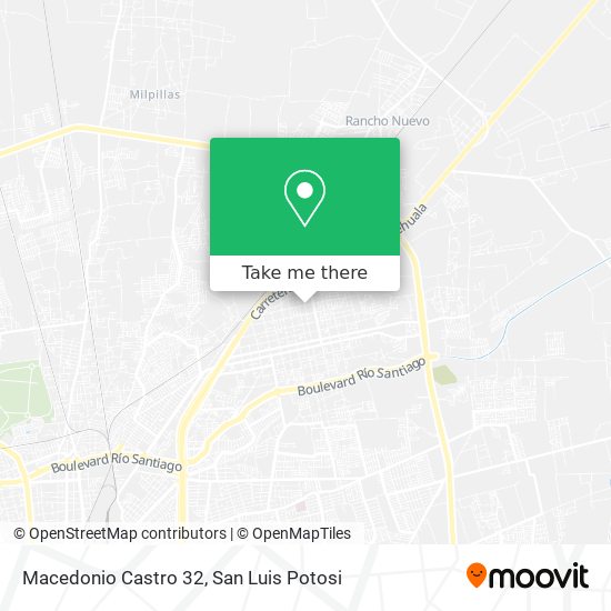 Macedonio Castro 32 map