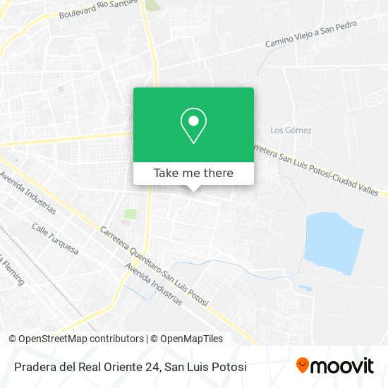 Pradera del Real Oriente 24 map