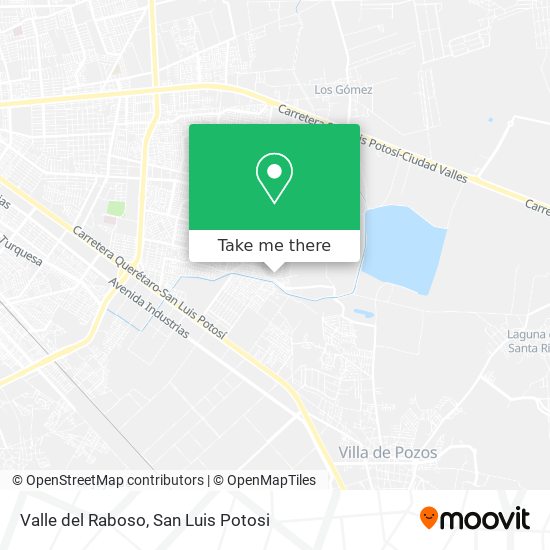 Valle del Raboso map