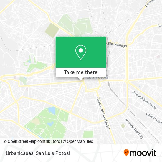 Urbanicasas map
