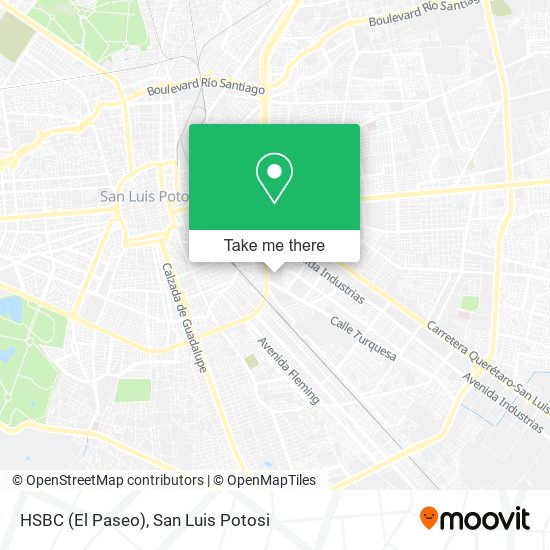 Mapa de HSBC (El Paseo)