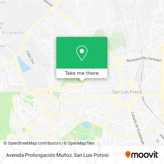 Mapa de Avenida Prolongación Muñoz