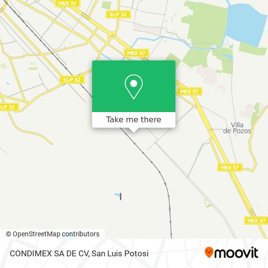 CONDIMEX SA DE CV map