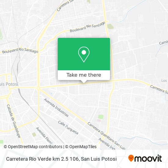 Carretera Río Verde km 2.5 106 map
