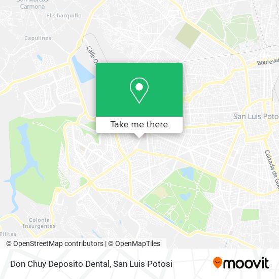 Don Chuy Deposito Dental map
