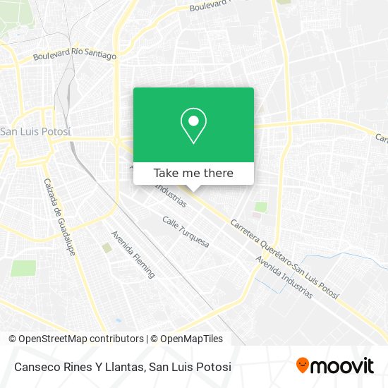 Canseco Rines Y Llantas map